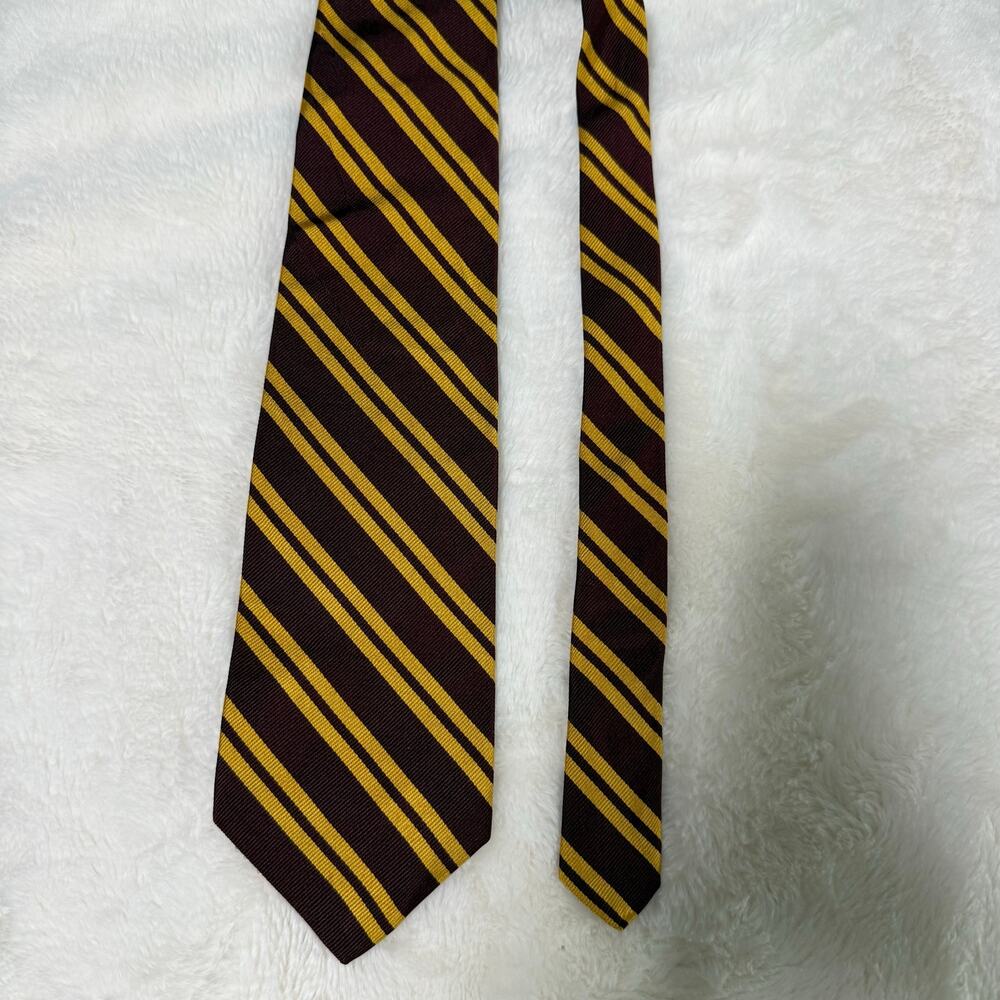 Lauren Ralph Lauren 100%Silk Gryffindor House Striped Color Neck Tie